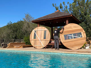 Sauna para Airbnb en Ibiza, CASÁRBOL CASÁRBOL Sauna Solid Wood
