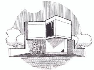 Hogar M-45, Lucio Karras Arquitectura Lucio Karras Arquitectura 一戸建て住宅