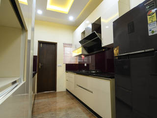 Sharavathi Oakridge , Magnon Interiors Magnon Interiors 置入式廚房