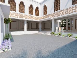Desain Pesantren Daarul Ihsan, Daniya Architect Daniya Architect Tropical style conservatory
