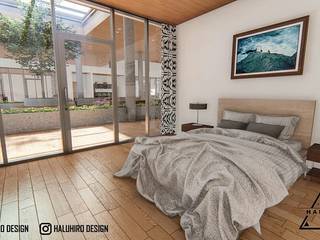 DESAIN INTERIOR KAMAR, Daniya Architect Daniya Architect Phòng ngủ phong cách tối giản