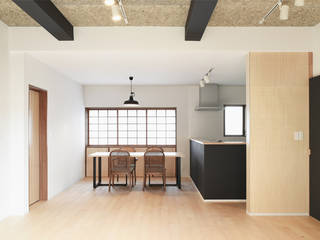 熊谷の一階, MoY architects | 山本基揮建築設計 MoY architects | 山本基揮建築設計 Living room