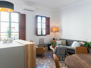 Casa di Vacanze "SOLAR": Lo stile Maiorchino, deepp srl deepp srl Mediterranean style living room