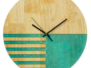 Solid wood Resin Clock, The Next Decor The Next Decor Їдальня Дерево Дерев'яні