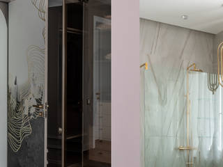 Residential Project With DelightFULL´s Lamps In Moscow, DelightFULL DelightFULL Modern Bathroom