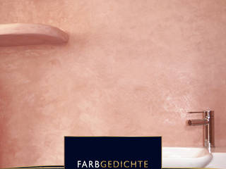 Badezimmer, fugenlose Duschen und Gästebad, Francoise Eichhorst Francoise Eichhorst Phòng tắm phong cách chiết trung Đá vôi Multicolored