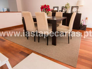 Casa Particular, Leça da Palmeira, IAS Tapeçarias IAS Tapeçarias Modern dining room Textile Amber/Gold
