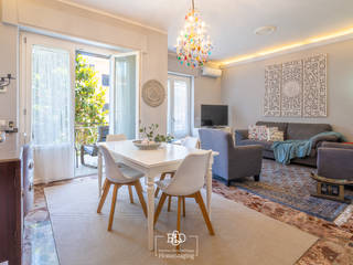 Styled home, BID-Homestaging Beatrice e Ilaria Dell'Acqua BID-Homestaging Beatrice e Ilaria Dell'Acqua Eclectic style dining room