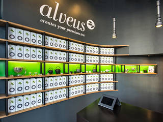 alveus Tea-Store Alster Hamburg, Lange Architekten Lange Architekten 商业空间