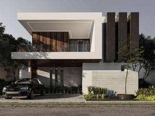 Casas en venta en Atlas Colomos, Zapopan, Jalisco, Rebora Arquitectos Rebora Arquitectos Multi-Family house Concrete