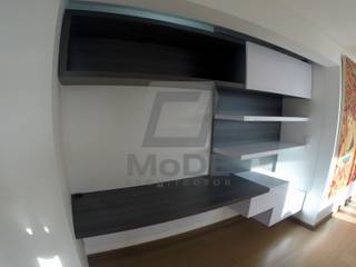 MUEBLE DE ESTUDIO, MODE ARQUITECTOS SAS MODE ARQUITECTOS SAS Modern study/office Wood Wood effect