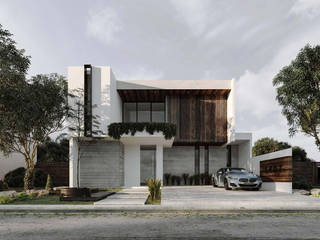 Casas en venta en Lago Nogal, Tlajomulco de Zúñiga, Rebora Arquitectos Rebora Arquitectos Casas multifamiliares Concreto