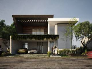 Casas en venta en Abadía Residencial, Zapopan, Jalisco., Rebora Arquitectos Rebora Arquitectos Viviendas colectivas Concreto