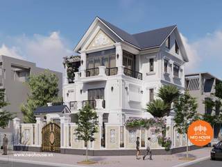 Trọn bộ phương án thiết kế biệt thự tân cổ điển 3 tầng kiểu Pháp 13x11m tại Bình Thuận, NEOHouse NEOHouse