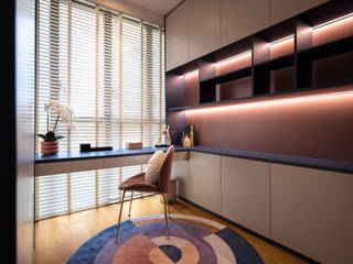 Park Place Residences, Mr Shopper Studio Pte Ltd Mr Shopper Studio Pte Ltd Eclectic style study/office