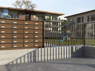 Casellario SC Classic 300 - 400 , Silmec - MailBoxes and more... Silmec - MailBoxes and more... Apartman Aluminyum/Çinko