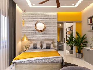 We are welcoming you to explore the majestic interior works , Monnaie Interiors Pvt Ltd Monnaie Interiors Pvt Ltd Bedroom لکڑی Wood effect