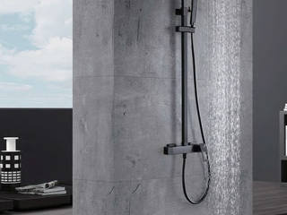 Rampa de Chuveiro com Design Moderno, Fator Banho Fator Banho 現代浴室設計點子、靈感&圖片