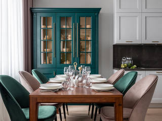 #rd_резиденция_сколково, Rubleva Design Rubleva Design Classic style dining room