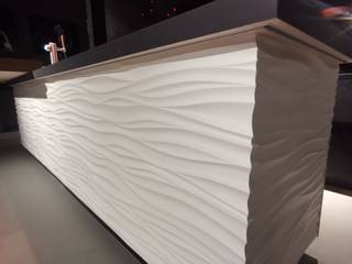 3D gipsen bar Sportcafe GDS bouwsystemen, Decoden Decoden Commercial spaces