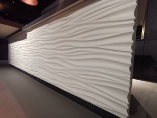 3D gipsen bar Sportcafe GDS bouwsystemen, Decoden Decoden Commercial spaces