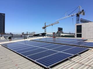 Sistema Fotovoltaico para oficina de Canacintra Tijuana, XUSOL Energía Solar XUSOL Energía Solar Commercial spaces