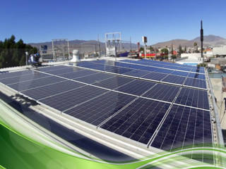 Sistema de Paneles Solares para fábrica Oliver Plastics, XUSOL Energía Solar XUSOL Energía Solar 商业空间