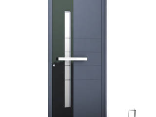 Szklane Drzwi / Glass Door / Drzwi PIVOT, RK Exclusive Doors RK Exclusive Doors pintu depan Aluminium/Seng