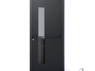 RK Exclusive Doors / Drzwi PIVOT / Smart Line, RK Exclusive Doors RK Exclusive Doors Front doors Aluminium/Zinc Black