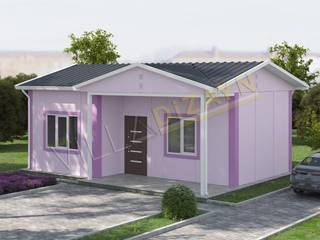 1+1 Prefabrik Ev 41 M² 56.200 TL, VİLLA DİZAYN PREFABRİK VİLLA DİZAYN PREFABRİK Prefabrik ev Yönlendirilmiş Yonga Levha