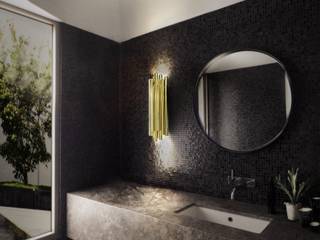 Mid-Century Home Inspirations, DelightFULL DelightFULL Modern bathroom