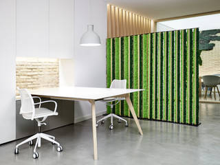 Separadores de ambiente, GREENAREA GREENAREA Commercial spaces