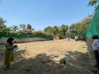 Weekend Retreat@ Palam vihar - Site Works, StudioMESO StudioMESO Maisons de plain-pied