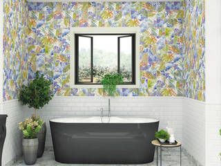 GARDEN Tile | M15X30 cm | CERAGNI, Ceragni Ceragni Country style bathroom Tiles Multicolored ceragni, tile, interior design, architecture, decoration, ceramic, inspiration, bathroom, garden, zen