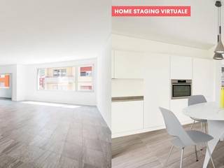 Home staging virtuale, InstantRender InstantRender Nhà bếp phong cách hiện đại