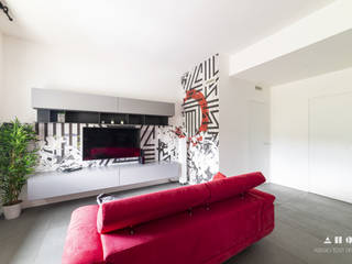 LC_renovation, ALESSIO TOSTI DESIGN ALESSIO TOSTI DESIGN 모던스타일 거실