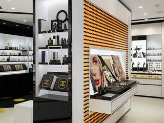 Fotografía Diseño Interior Tiendas en Centros Comerciales, Kroma Photo Kroma Photo Concessionárias modernas