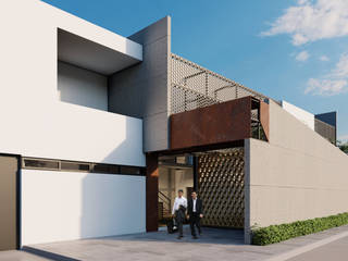 R Y M B A, FLORES ROJAS Arquitectura FLORES ROJAS Arquitectura Industrial style houses