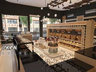 bakery project, AKYAN SQUARE AKYAN SQUARE Commercial spaces