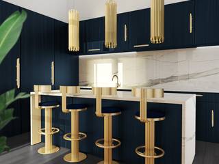 Five luxury kitchens ideas, DelightFULL DelightFULL Вбудовані кухні