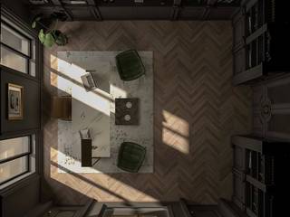 Cosy office in Berlin , ED INTERIOR DESIGN ED INTERIOR DESIGN Classic style study/office