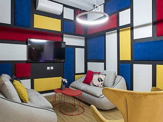 IDEA SPACES Saldanha, Clo Soares Clo Soares Modern Study Room and Home Office