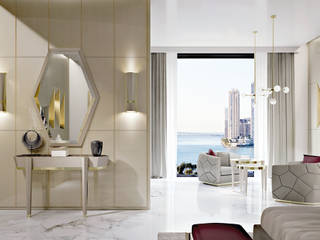 LUXURY PENTHOUSE, Carpanese Home Italia Carpanese Home Italia Modern Bedroom