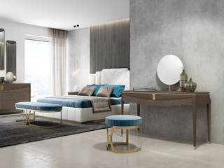 MONTECARLO APARTMENT, Carpanese Home Italia Carpanese Home Italia Modern Bedroom