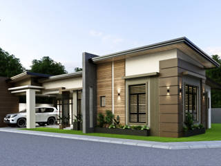 Proposed Bungalow Residence, DBMI DESIGN & BUILD DBMI DESIGN & BUILD Casas multifamiliares