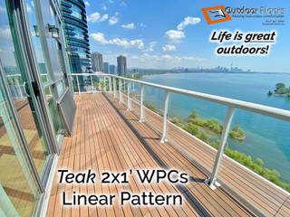 Teak Composite Deck Tile Gallery, Outdoor Floors Toronto Outdoor Floors Toronto Balkon