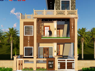 RESIDENTIAL PROJECTS, High Rise Architects High Rise Architects Bungalows
