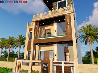 RESIDENTIAL PROJECTS, High Rise Architects High Rise Architects Bungalows