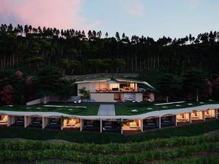 Projeto arquitetura - Hotel vinico no douro , MJARC - Arquitetos Associados, lda MJARC - Arquitetos Associados, lda