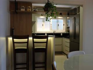 Cozinha, Aline Menin Arquitetura Aline Menin Arquitetura مطبخ